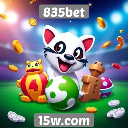 Variedade de jogos disponíveis na 835bet